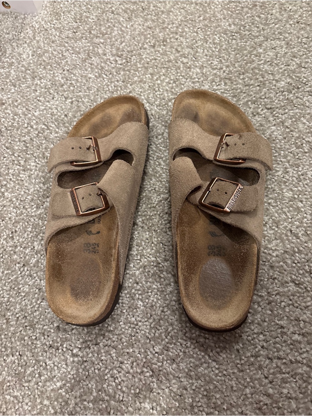 Suede leather Arizona Birkenstock - Picture 2 of 7